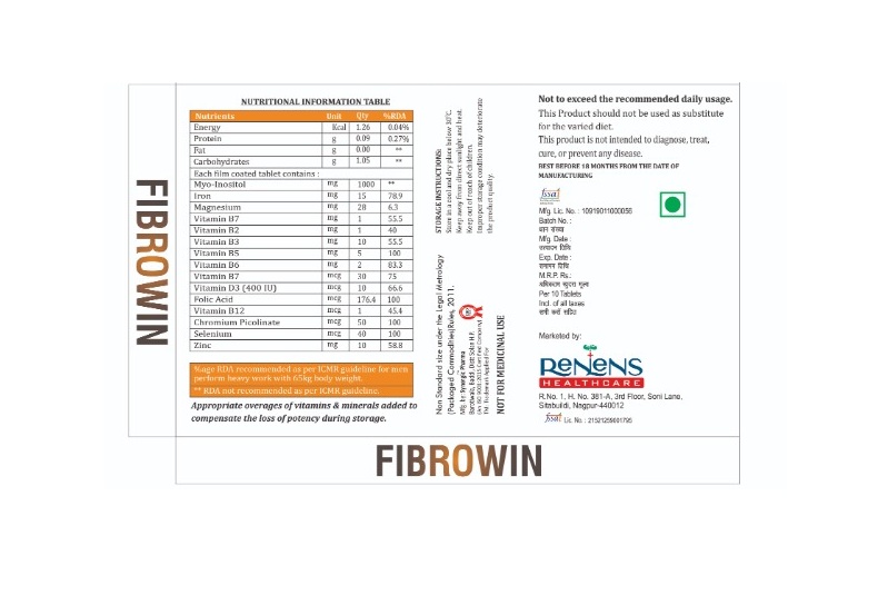 Fibrowin 10 tablets Fibrowin 10 tablets