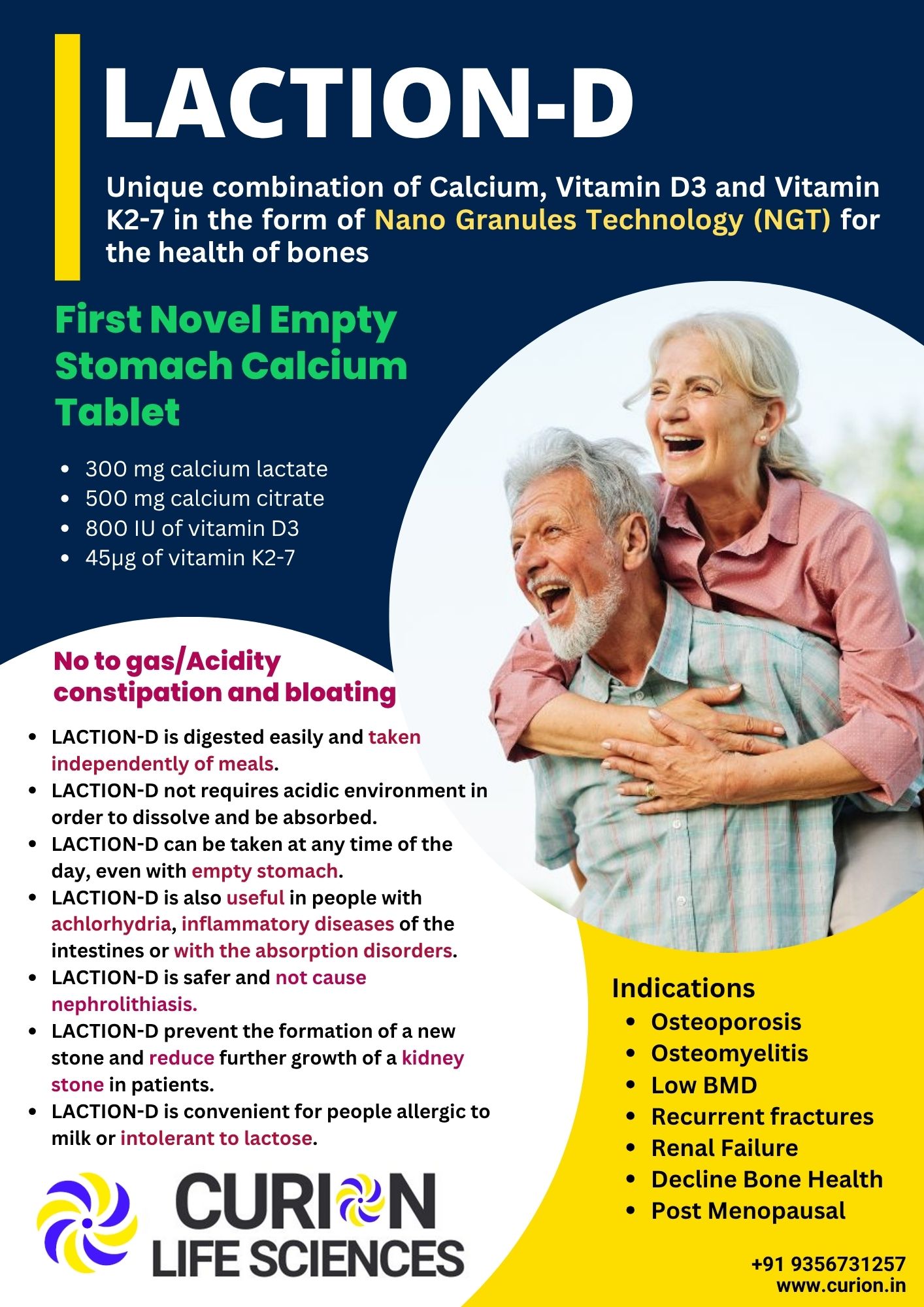 LACTION-D 10 Tablets